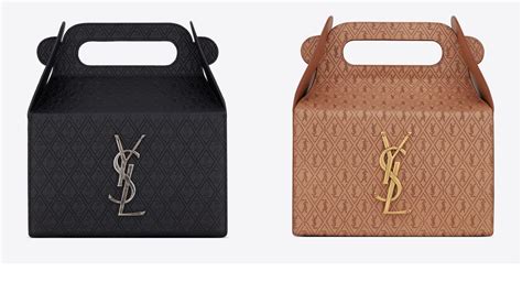 ysl bag vegan|YSL take away bag.